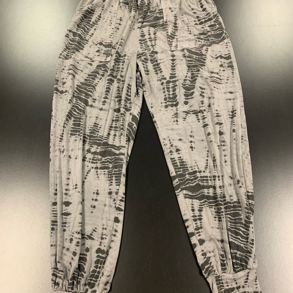 Bryn Walker Gray Patterned Pants- Size Large